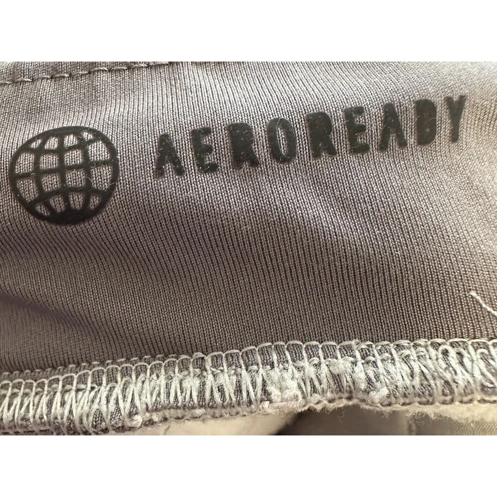 Adidas AEROREADY Jogger Sweatpants Mens XS Gray Athletic Training Lounge Pants